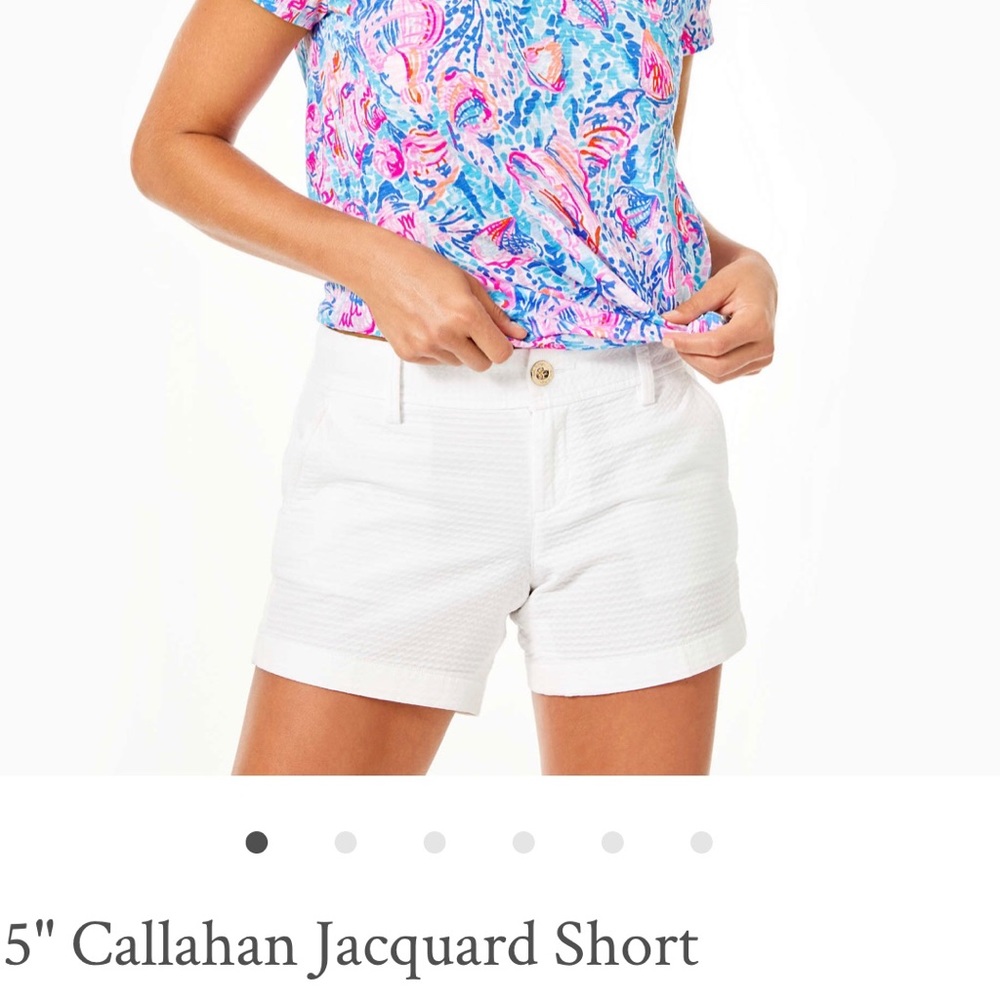Lilly Pulitzer white shorts